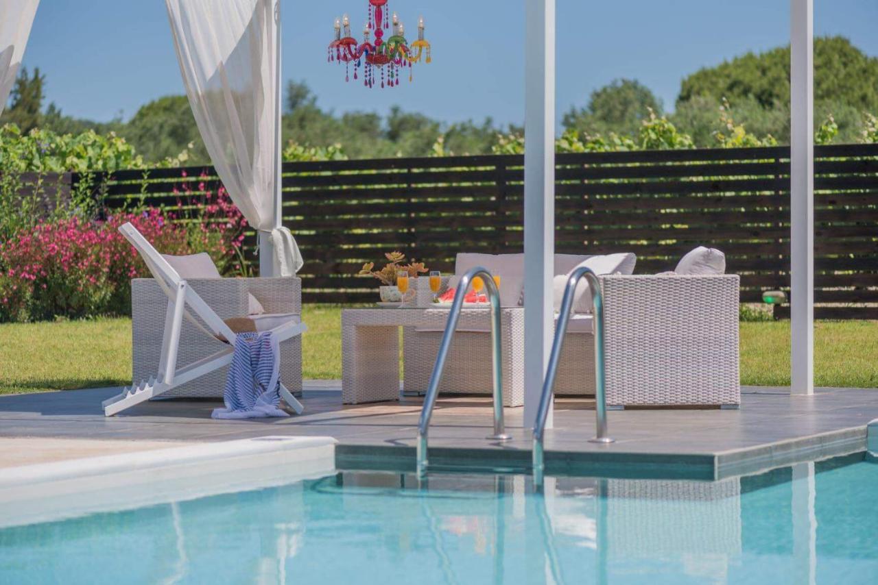 Madini Luxury Villa With Private Heated Pool Vanato Ngoại thất bức ảnh